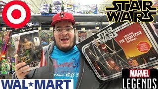 EP 216 - TOY HUNTING AT TARGET \u0026 WALMART FOR WWE/MARVEL LEGENDS/STAR WARS \u0026 MORE