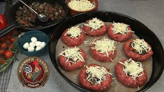 Stuffed Burgers from the Oven: Juicy, Cheesy, and Flavor-Packed Delights!