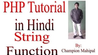 Learn PHP Tutorial in Hindi 29 String Function Sub String