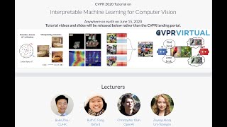 CVPR'20 Tutorial on Interpretable Machine Learning: Opening Remark