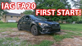 2015+ WRX Rebuild - Pt.3 - Wrapping up the IAG FA20 Short Block Install