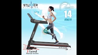 Best Stunner Fitness STX-222 2.0 HP (3.0 HP Peak) Motorised Treadmill
