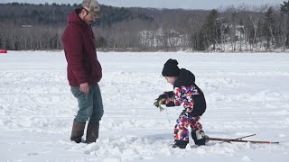 Albion youth reel in a good time with ice fishing derby