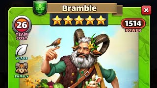 Empires \u0026 Puzzles Bramble New Faun is he Tangled up in the thorny mess or actually pretty schweet?.😘