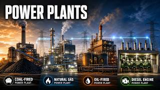 Every Type of Power Plant Explained: How the Grid Really Works with Diagram