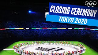 The Tokyo 2020 closing ceremony! |  replay