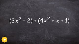 How do we add and subtract polynomials
