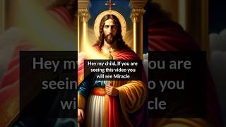 GOD SAYS: SUDDENLY MIRACLES WILL HAPPEN../ GOD'S MESSAGE/ #GOD #JESUS #LORDJESUS #GODMESSAGE #SHORTS