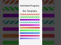 Progress Bar with HTML, CSS and JS