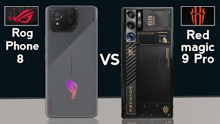 Rog Phone 8 vs Red Magic 9 Pro