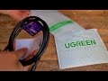 unboxing ugreen hdmi cable 4k hdmi 2.0 cable for iptv lcd