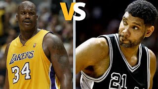 Tim Duncan vs Shaquille O’Neal: Who’s Greater?