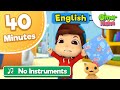 [NO INSTRUMENTS] Omar & Hana | 40 min Compilation of series | Islamic cartoon