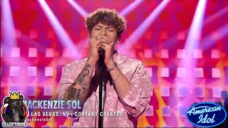 Mackenzie Sol False Alarm  Performance Top 14 Bottom 6 Sing Off | American Idol