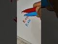 Amazing drawing tricks man