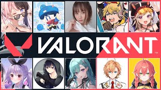 【 VALORANT 】 すげぇカスタムw/えなこりん,めっさん,Wow,ハル,ひなーの,ミミや,Bob,べに,らっだぁ 【 エビオ/にじさんじ 】