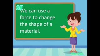 Science:Changing materials|how shape of materials can be changed?Latest educational video of 2021 SK