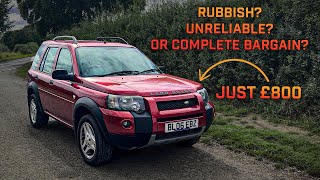 6 months \u0026 9,000 miles in my £800 Land Rover Freelander 1 TD4 | What’s Gone Wrong \u0026 What's It Cost?