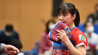 【卓球 Tリーグ公式】加藤美優 vs 長﨑美柚 T FINAL GAME 日本ペイントマレッツ vs 木下アビエル神奈川 Miyu Kato vs Miyuu Nagasaki