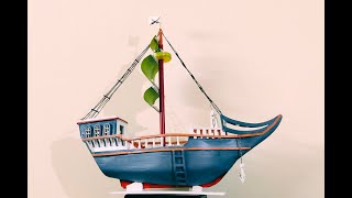 How to Make\Build a Ship | Pirate Ship |Home Made| DIY | Hand Craft | Boat Ship Crafts | Craft Ideas