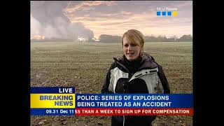 Buncefield Oil Depot Disaster - ITV News - 11/12/2005 - 0920am