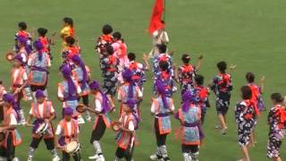 2105/9/6全島エイサー祭り　山内小学校２