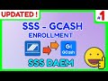 How to Register SSS GCash Disbursement: Paano Enroll GCash to SSS Disbursement DAEM