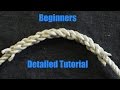 Beginner Friendly Splicing - How To Splice 3 Stranded Rope Together