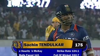 Sachin Tendulkar's terrific knock against Australia 2009 #sachintendulkar 🏏🏏🏏