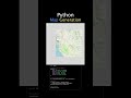 Python Maps Tech Giants 🌎📍#PythonPower #DataVisualization #GeospatialData #code #computerscience