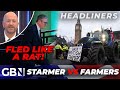 Starmer 'FLEES Like A RAT' From Farmers At Labour Conference Amid Inheritance Tax Feud