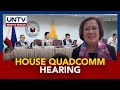 House Quadcomm hearing sa umano’y EJKs, drug war, at iba pang isyu, nagpapatuloy