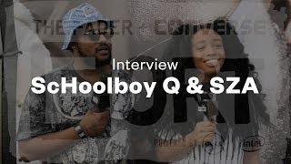 ScHoolboy Q \u0026 SZA - Interview at The FADER FORT Presented by Converse