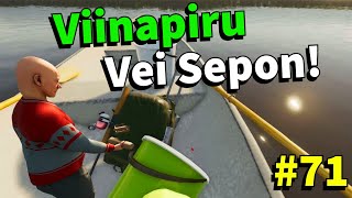 VIINAPIRU VEI SEPON! #71 | Finnish Cottage Simulator