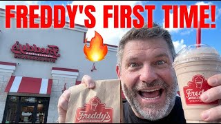 First Time at Freddy's Steakburgers in Orlando Florida!