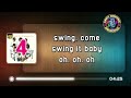 swing it baby swing vst u0026 company karaoke version