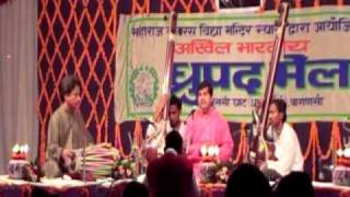 Dhrupad Vocal performance by Lakhan Lal Sahu, Rag Yaman part 3 composition
