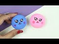 How To Make Squishy With Clay | DIY Kawaii Squishy | Foam Squishy