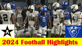 Vanderbilt vs Georgia State Football Game Highlights 9 14 2024