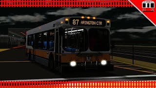 MBTA Roblox | Route 87 Lechmere - Arlington Center [NFI D40LF 0621]