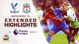 Crystal Palace v. Liverpool | PREMIER LEAGUE HIGHLIGHTS | 12/9/2023 | NBC Sports