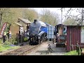 60007 Sir Nigel Gresley on the Nene Valley Railway.