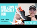 NIKE ZOOMX INVINCIBLE RUN - FIRST IMPRESSIONS + SUB 17MIN 5K REVIEW