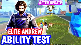 Elite andrew ability test // Andrew ability live test 💯✅