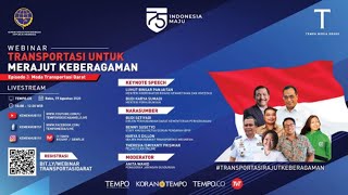 Webinar Transportasi untuk Merajut Keberagaman (Ep. 3)