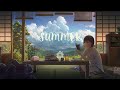 Relaxing in Summer | Summer Ambience | Cicadas Chirping | Wind Chime | 1 Hour