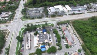 Flying my Phantom 3 Professional Drone over Coral Springs, FL with Advanced Antennas