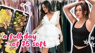 Bridal Fittings & A  Day Of My 75 *Soft* Fitness Challenge