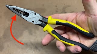 The Klein Journeyman Long Nose Wire Stripping Pliers - Excellent Quality