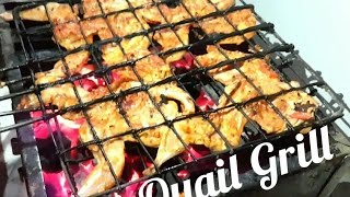 Quail grilled recipe│ Barbecued Quail Recipe